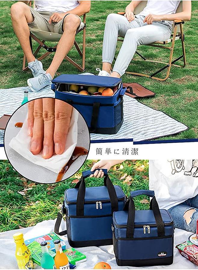 クーラーボックス,35L,大容量 保冷バッグ 折りたたみ式 釣り BBQ 