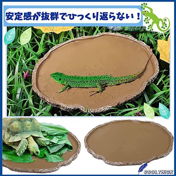 リクガメ餌入れ - 餌やり・水やり用品