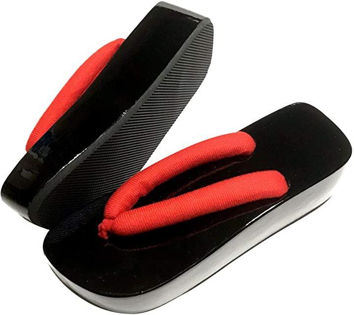 Buy Geta Platform Cosplay Kimono Shooting Accessories Shoes Nose Strap