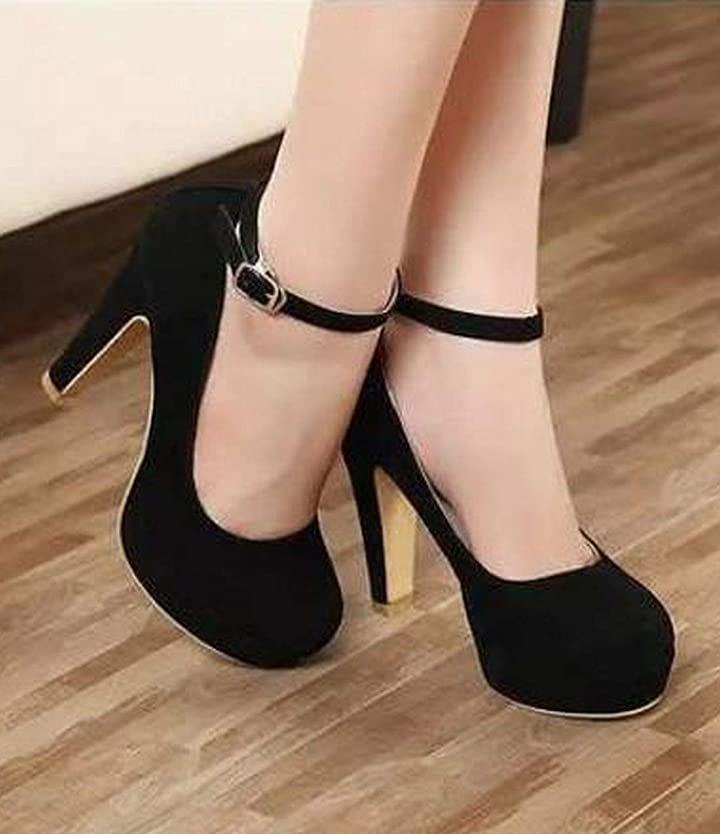 Strap hotsell high heels