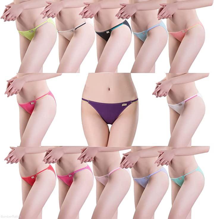 Buy Low Rise Scanty Women's Panties, Lingerie, Underwear, Beautiful Butt,  Set of 13 from Japan - Buy authentic Plus exclusive items from Japan