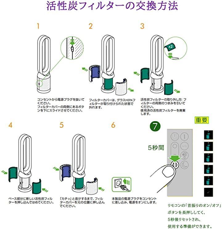 dyson ピュア 交換用フィルター TP04 DP04グラスHEPAフィルター abitur