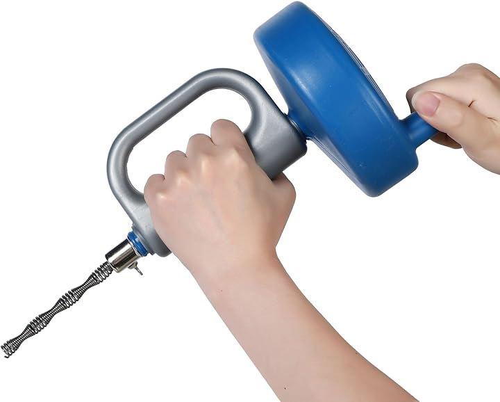 Pipe Rattle Cleaner Pipe cleaner, rotating wire, for removing clogs, bath, toilet, washroom ...