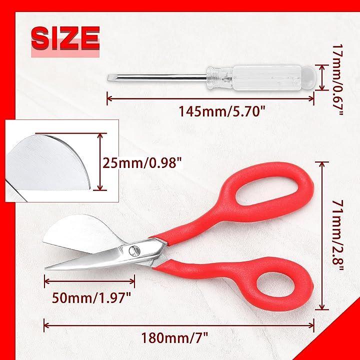 Duckbill scissors – Tufting