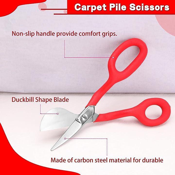 Duckbill scissors – Tufting