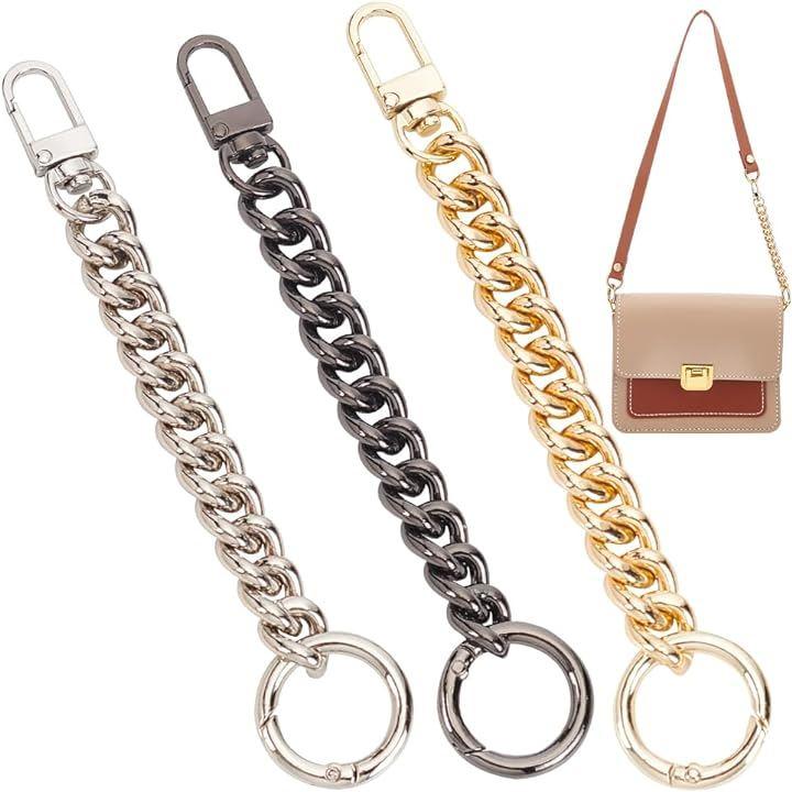 Buy 3 Colors Purse Strap Extender, 15.4cm Aluminum Bag Chain Extender  Crossbody Shoulder Strap Extension Chain Replacement Short Handbag Chain  Charm for Shoulder Crossbody Purse Clutch Handbag from Japan - Buy authentic