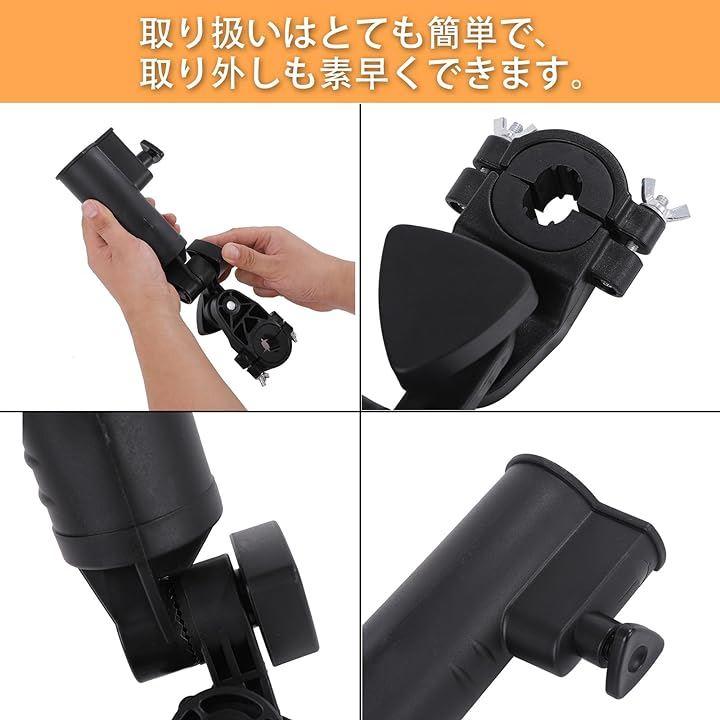 Stroller top umbrella holder