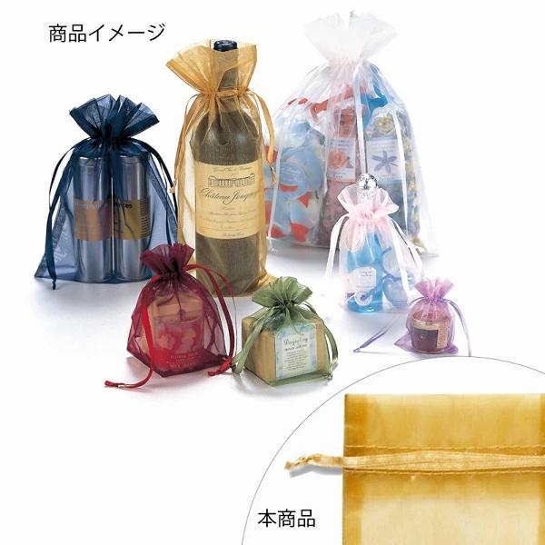 Buy HEIKO: Organdy bag Flat bag type M Gold (GD) 10 pieces ...