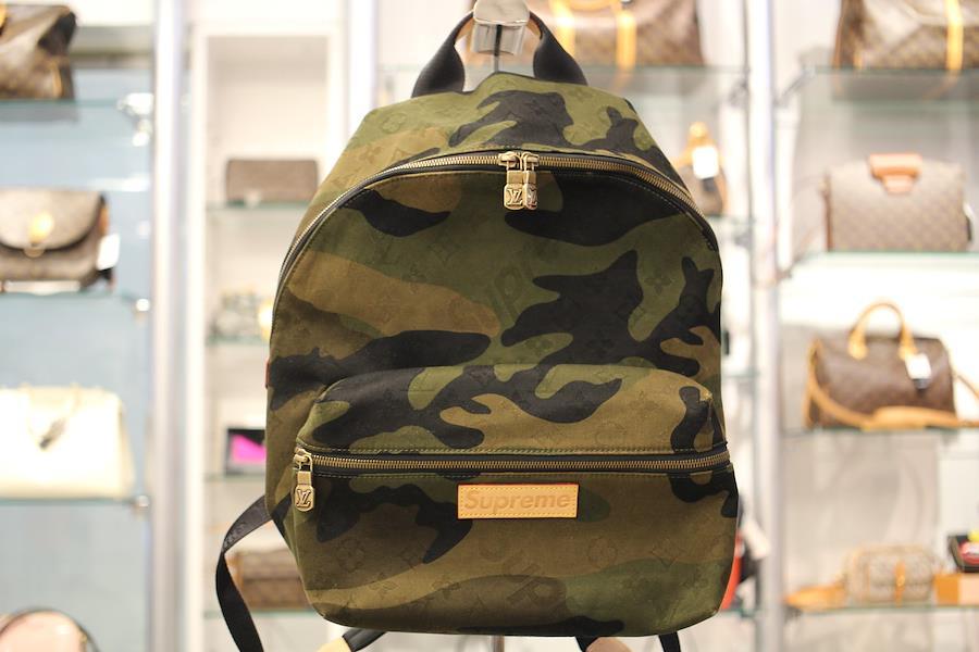 Buy Louis Vuitton x Supreme collaboration backpack from Japan