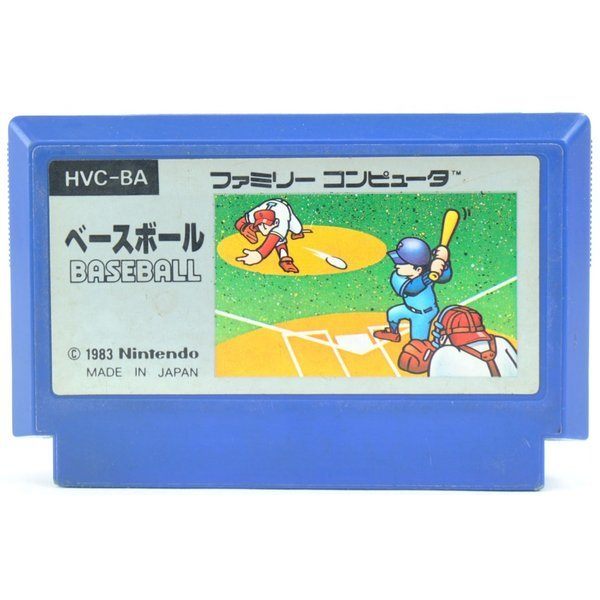 Fc Baseball Pattern Used Nes Famicom Japan Zenplus