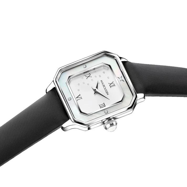 MAUBOUSSIN  腕時計 ジュ・タドール・ジュール・エ・ニュイ　ウオッチサイズ28×28mm