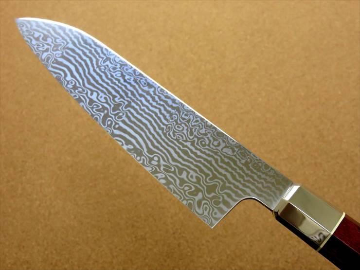 ねねちの三徳包丁関の刃物 三徳包丁 180mm 三昧 荒波 コアレス鋼 野菜