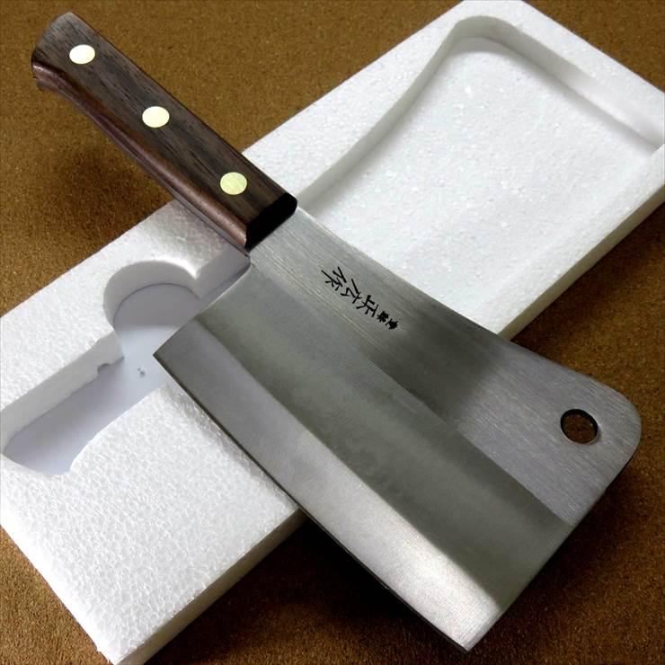 Buy Seki Cutlery Chopper Knife 16cm (160mm) Masahiro Rosewood Japanese  Steel Double-edged Knife for Chopping Large Meat with Bone Like a Machete  Clever Knife from Japan - Buy authentic Plus exclusive items