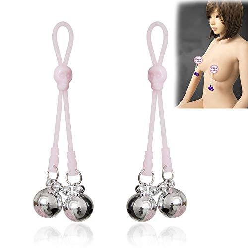 Buy Nipple Clamps Nipple Clips Chain Breast Shackles Adjustable Elastic  String Fluorescent Bell Couple Nipple Clippers SM Nipple Clamps Female  Couple Toys Nipple Development Adult Nipple Toys (Pink + Silver) from Japan  