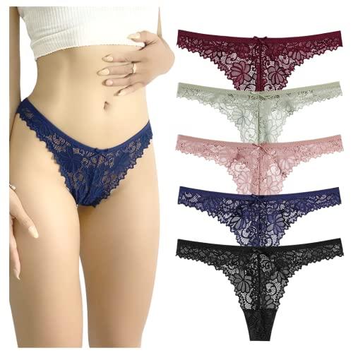 Women's Lace Sexy Underwear Lingerie Panties Thong Low Waist