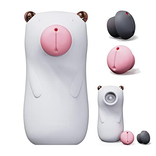 Buy Namiya Big Bear Mini Suction Vibrator for Beginners, Suction, Two Point  Torture, Clitoral Torture, Nipple Development, Stimulation, Tongue Licking,  USB Rechargeable, Silent Vibrator for Women, Waterproof, Quiet, USB  Charging, Silicone Adult