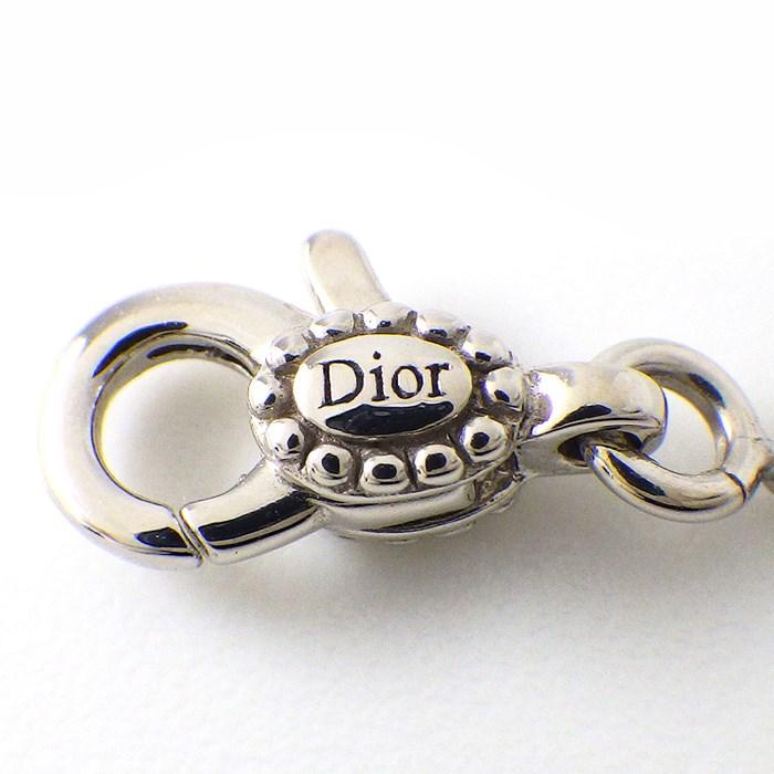 Christian Dior ブレスレット ローズ デ ヴァン ラウンド サークル スター 9ポイント ダイヤモンド K18WG 【中古】