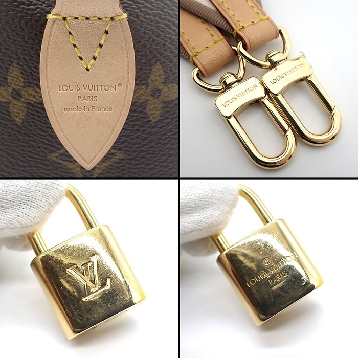 LOUIS VUITTON Speedy Bandoulière 20 M46222 Beige Monogram Canvas