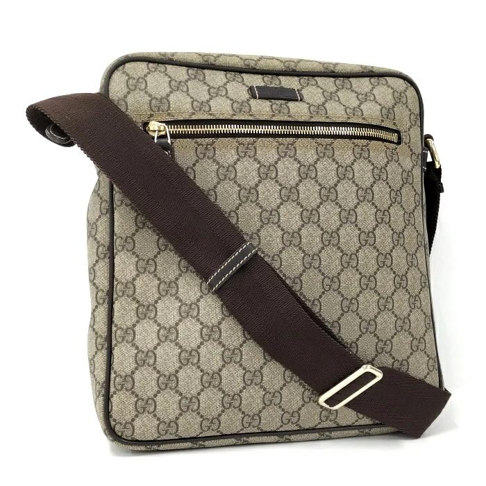 GUCCI 626363 Shoulder Bag GG Supreme Diagonal Shoulder Bag Beige PVC u – Japan  second hand luxury bags online supplier Arigatou Share Japan