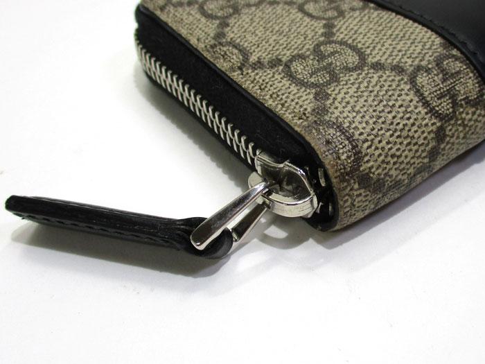 Buy [Used] GUCCI Coin Case Card Case Business Card Holder GG Supreme Beige  Black 451242 from Japan - Buy authentic Plus exclusive items from Japan