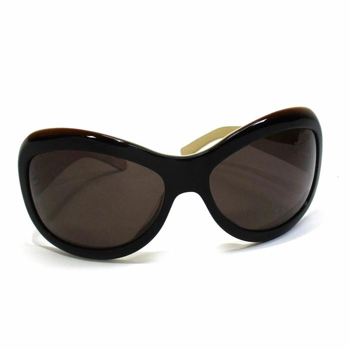 Buy [Used] CHANEL Sunglasses Matelasse Coco Mark Plastic Leather