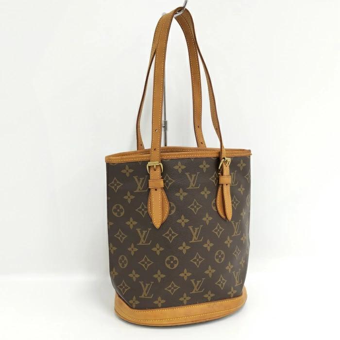 Buy [Used] LOUIS VUITTON Bucket PM Tote Bag Pouch Missing Monogram M42238  from Japan - Buy authentic Plus exclusive items from Japan