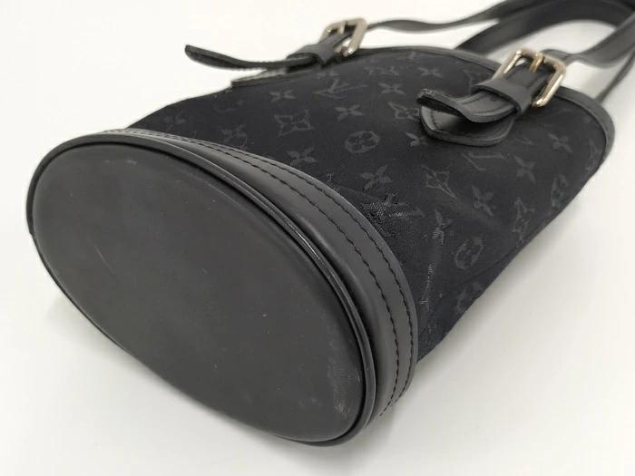 Buy Free Shipping [Used] LOUIS VUITTON Little Bucket Handbag Monogram Satin  Gray M92145 from Japan - Buy authentic Plus exclusive items from Japan