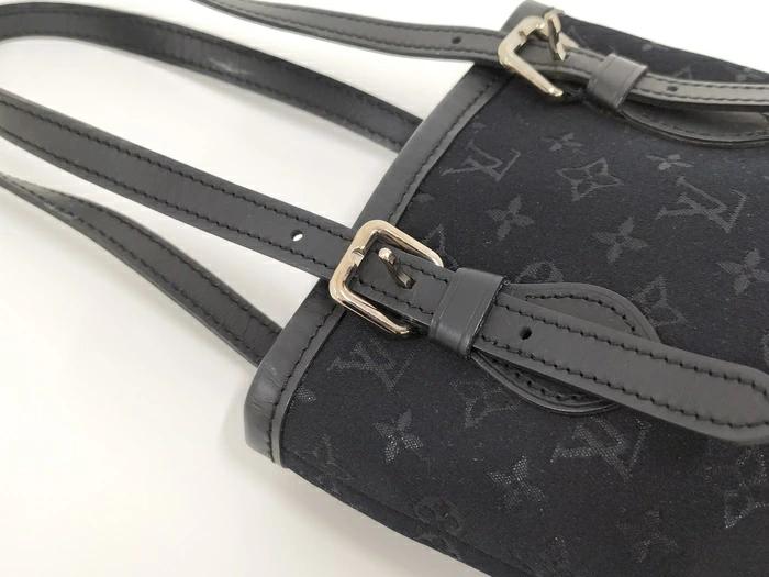 Buy Free Shipping [Used] LOUIS VUITTON Little Bucket Handbag Monogram Satin  Gray M92145 from Japan - Buy authentic Plus exclusive items from Japan