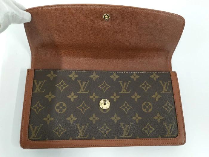Louis Vuitton Vintage Monogram Canvas Pochette Dame GM Clutch Bag