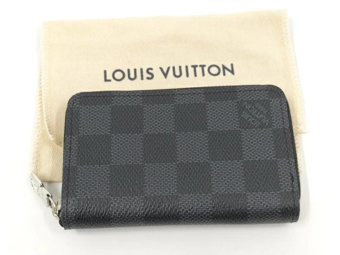 Buy [Used] LOUIS VUITTON Zippy Coin Purse Coin Purse Damier Graphite Black  N63076 from Japan - Buy authentic Plus exclusive items from Japan