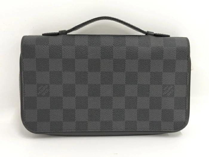 LOUIS VUITTON Damier Graphite Zippy XL N41503 Wallet bag from Japan