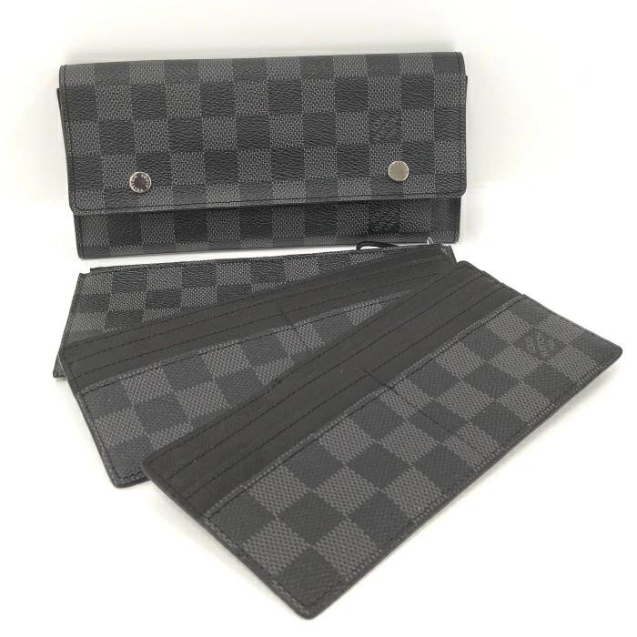 Buy Free Shipping [Used] LOUIS VUITTON Portefeuille Long Modular 2-fold  long wallet Damier Graphite N63084 from Japan - Buy authentic Plus  exclusive items from Japan