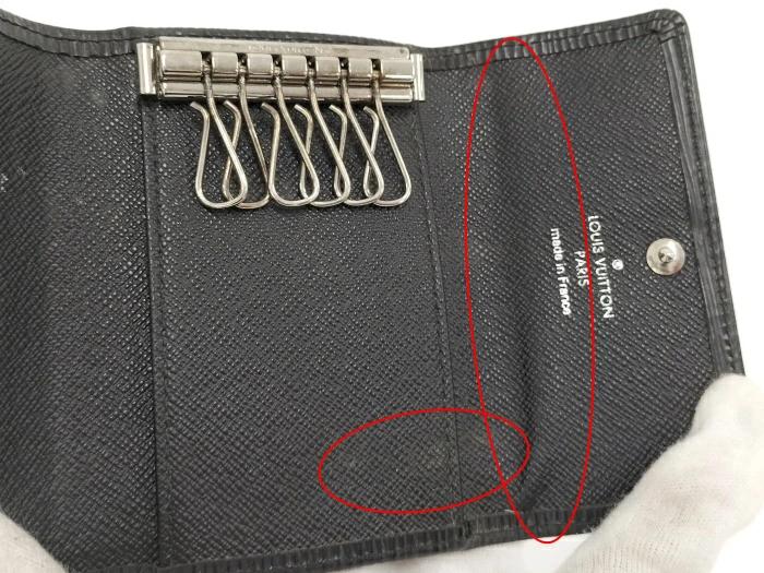 Louis Vuitton, Bags, Louis Vuitton Black Epi Leather 6 Key Holder