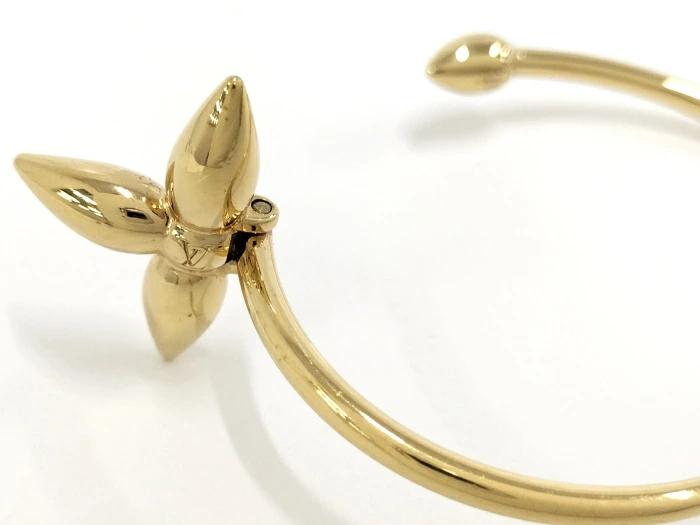 Louis Vuitton Louisette Bracelet Gold Brass