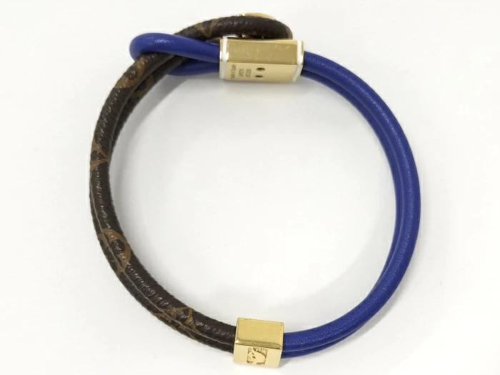 Rank A] LOUIS VUITTON M6552 Eclipse Brasserie Monochain Bracelet JAPAN  [Used]