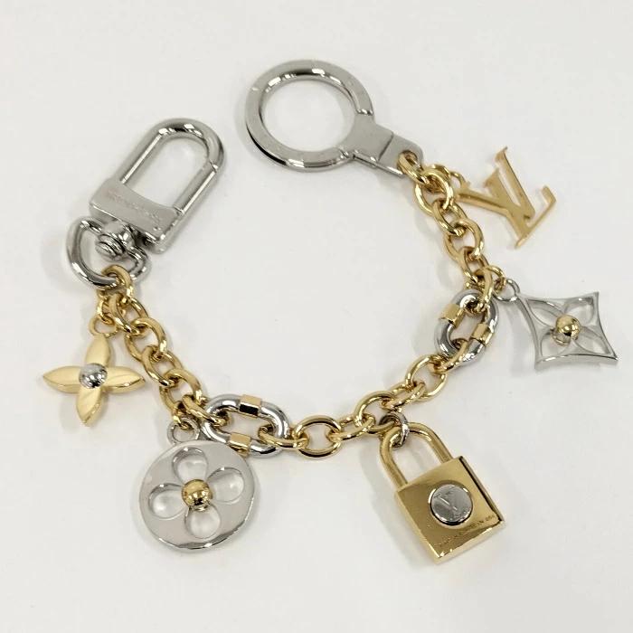 Buy Free Shipping [Used] LOUIS VUITTON Charm Chain LV Padlock Gold Silver  M00538 from Japan - Buy authentic Plus exclusive items from Japan