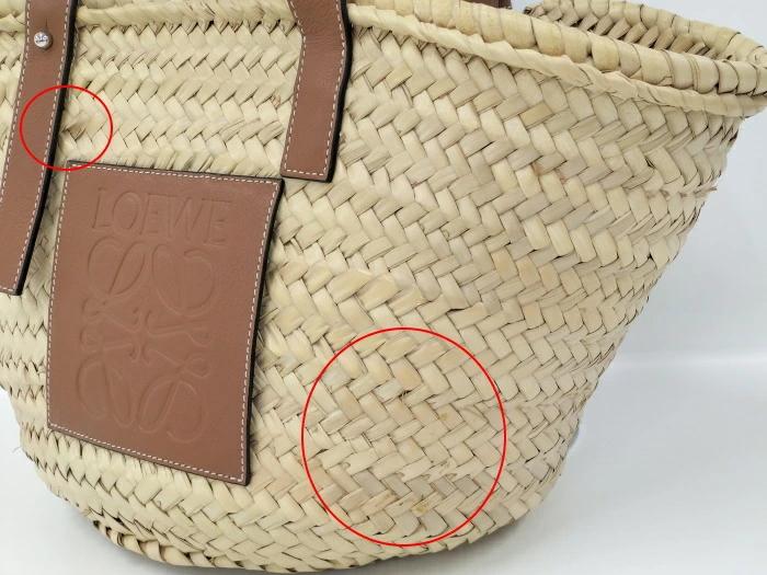 Buy Free Shipping [Used] LOEWE Basket Bag Large Tote Basket Bag Raffia Straw  327.02.S8 from Japan - Buy authentic Plus exclusive items from Japan