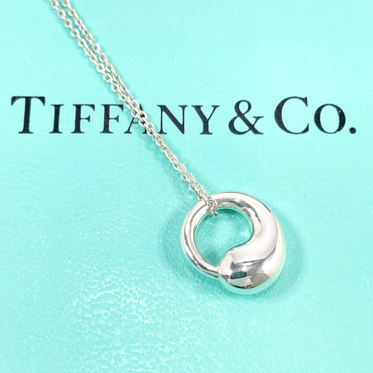 Tiffany＆Co. ネックレス エターナルサークル シルバー925最大約40