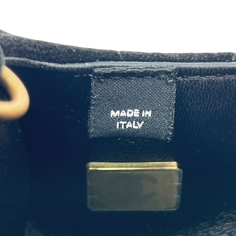Used] CHANEL Matelassé Mini Bowling Bag Velvet 2024 VIP Limited
