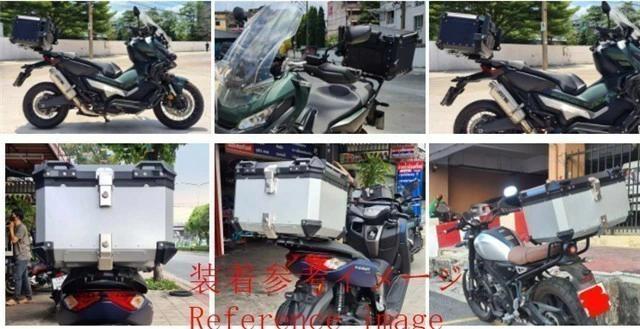 PCX125 PCX150 PCX160 PCX e:HEV リアキャリア & 28Lリアボックス 黒銀