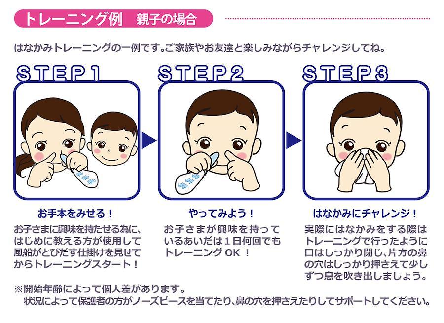 日本の商品を世界中にお届け　カネソン　Kanesonはなかみ練習器はなかめるゾウ【鼻水のかみ方を遊び感覚で覚えることができる商品です。耳鼻科の先生と共同開発しました】　ZenPlus