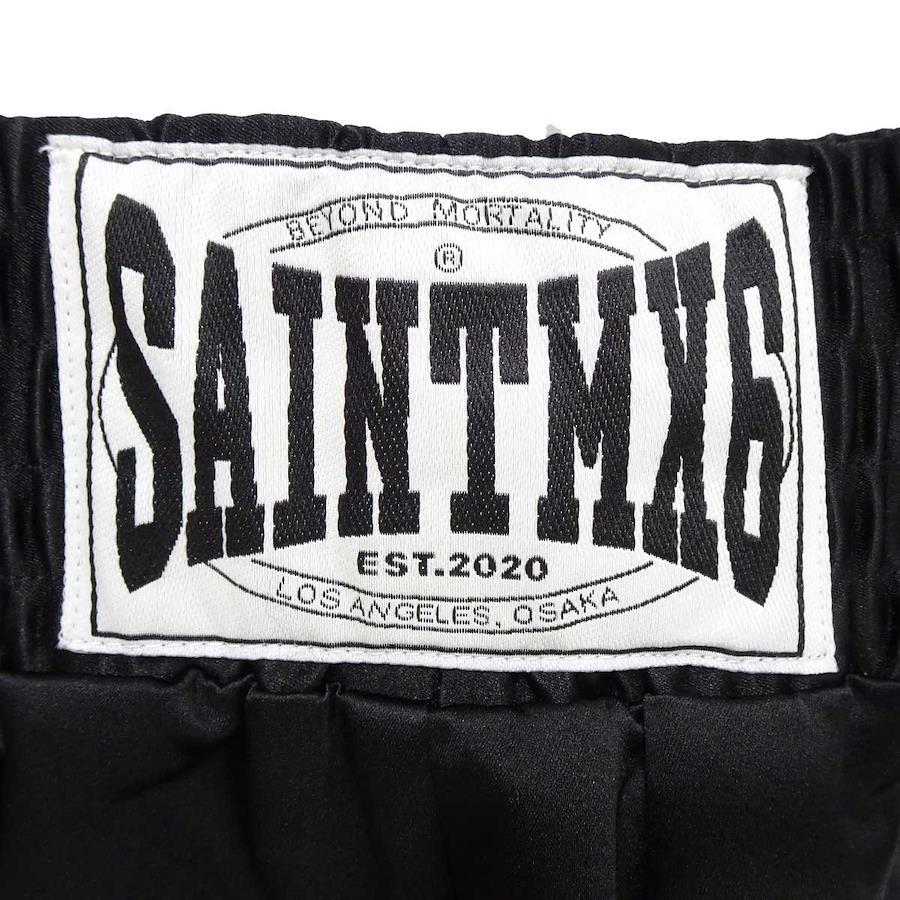 SAINT Mxxxxxx(SAINT MICHAEL) Saint Michael Shorts SHORTS BOXING Boxing M  Black SS23 S23-063-13 Men's Shorts