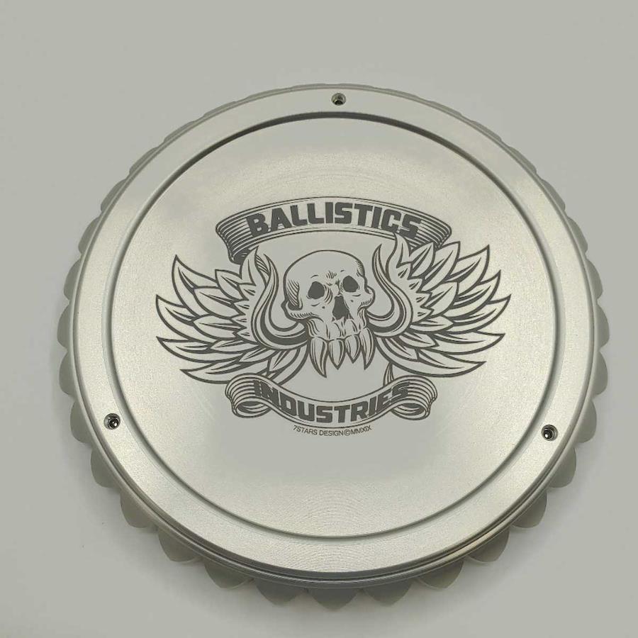 販売促進物 Ballistics _ 7075 STUDS PLATE Silver - アウトドア