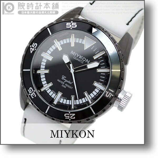 ミーコン MIYKON SportySilicon ブラック×ホワイト B3400-5085 メンズ 日本の商品を世界中にお届け ZenPlus