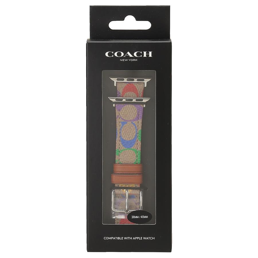 COACH アップルウォッチ 交換バンド 替えベルト 38mm 40mm マルチ