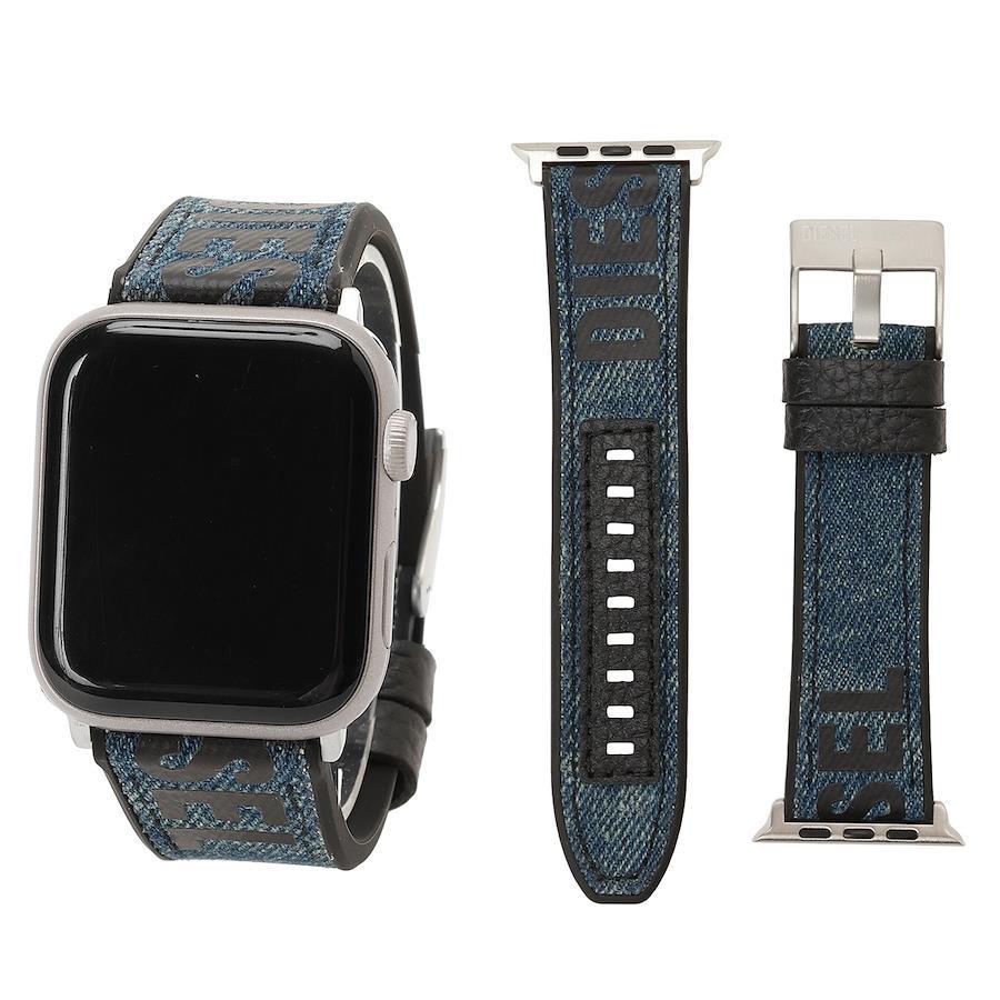 Diesel DIESEL Apple watch strap DSS0016 Apple watch strap apple watch strap  replacement belt [42mm/44mm/45mm case compatible * belt only] leather belt 