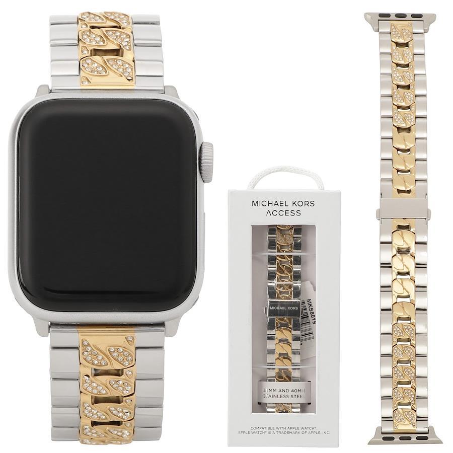 Amazoncom Michael Kors Multicolor Leather 3840mm Apple Watch Band  Interchangeable Set Model MKS8010SET  Cell Phones  Accessories
