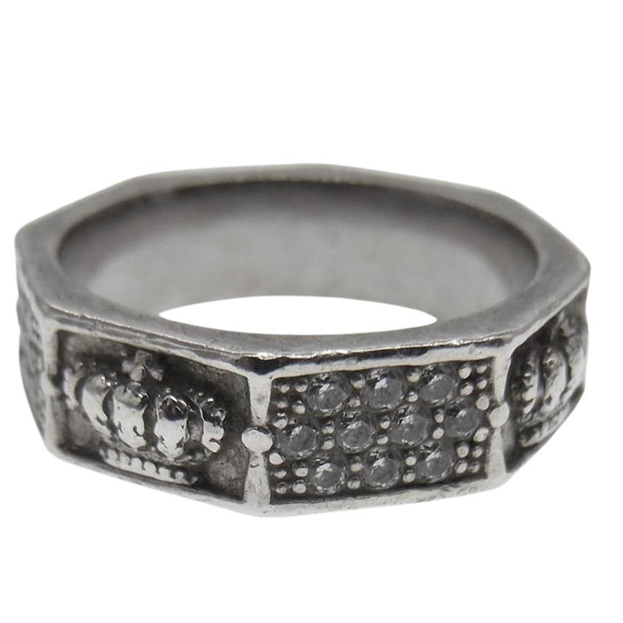 Buy Justin Davis SRJ322 DEBONAIR debonair crown ring silver series