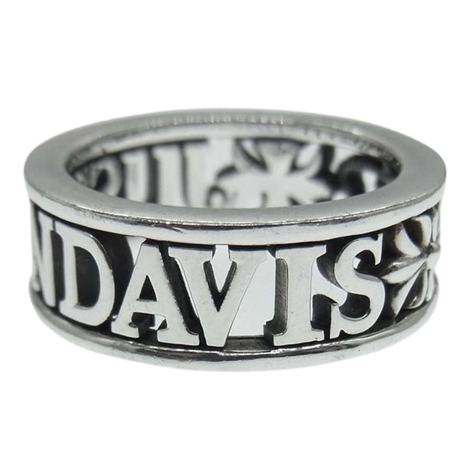 Justin Davis SRJ666 Certificate of purchase included MAD LOVE ring silver  type [pre-owned]