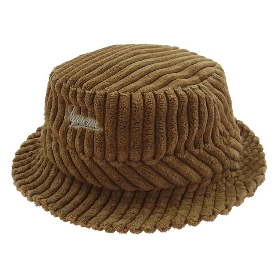 Supreme Supreme 21SS Terry Corduroy Crusher bucket hat light brown  [pre-owned]